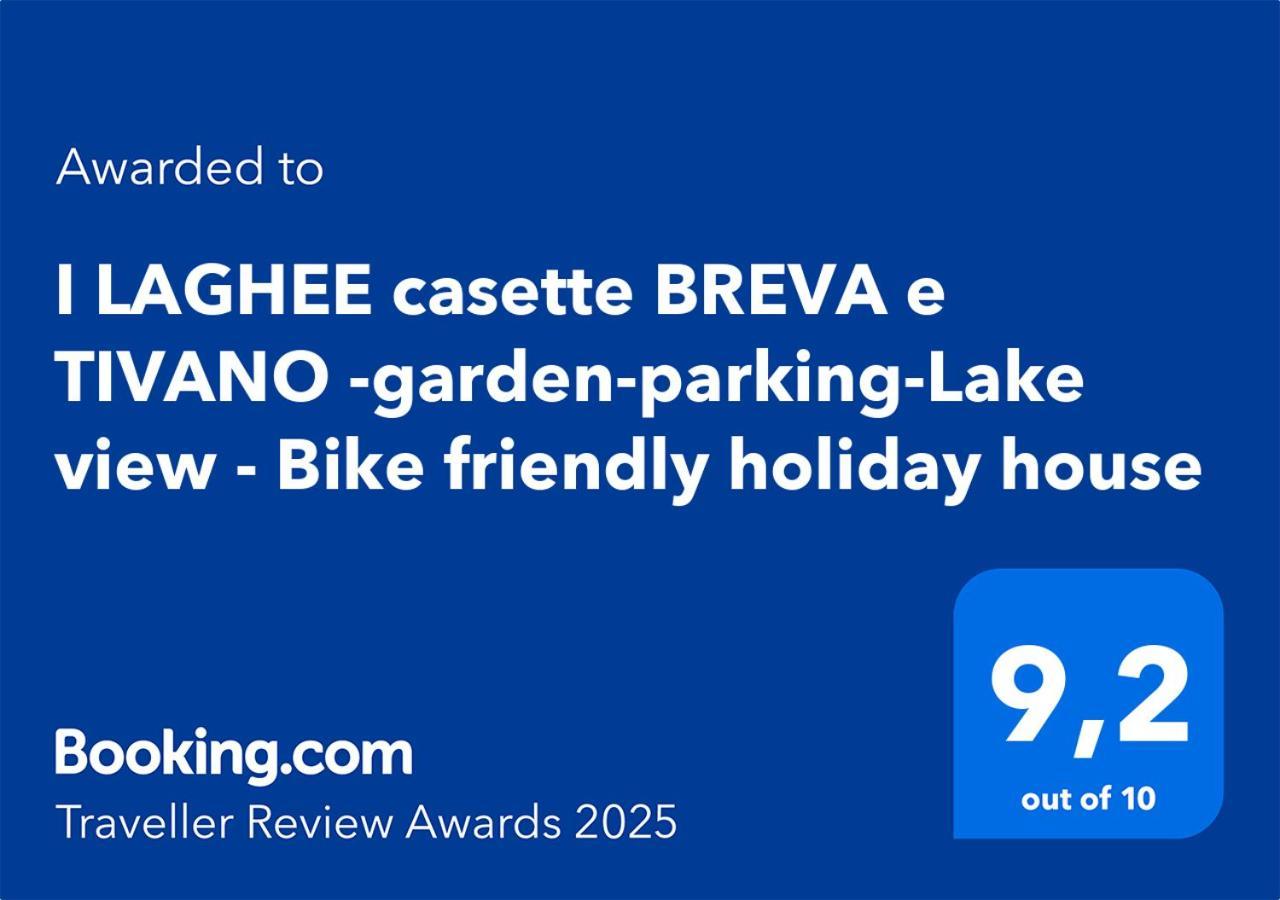 I Laghee Casette Breva E Tivano -Garden-Parking-Lake View - Bike Friendly Holiday House 콜리코 외부 사진
